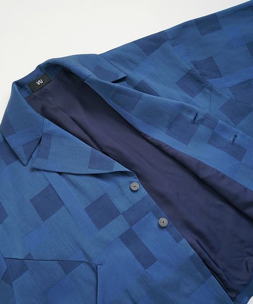 VUy.ヴウワイ.short jacket vuy-a22-j01[BLUE]_