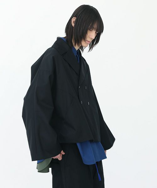 VUy.ヴウワイ.double jacket vuy-a22-j02[BLACK]_