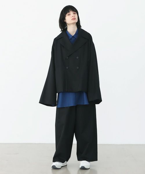 VUy.ヴウワイ.double jacket vuy-a22-j02[BLACK]_