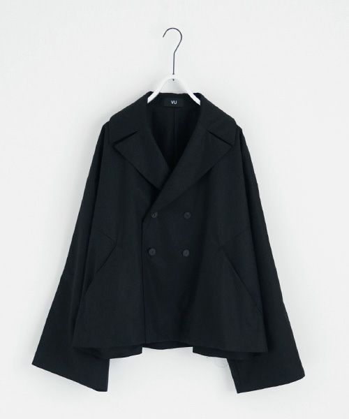 VUy.ヴウワイ.double jacket vuy-a22-j02[BLACK]_