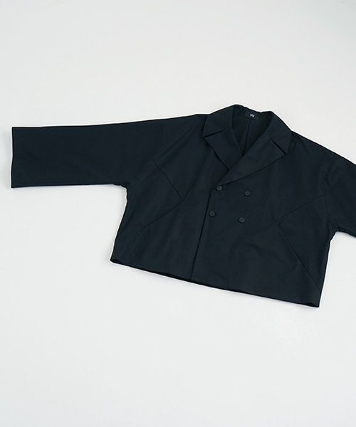 VUy.ヴウワイ.double jacket vuy-a22-j02[BLACK]_