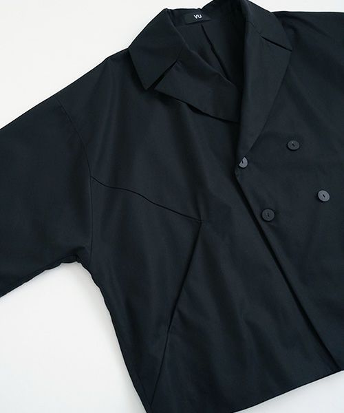 VUy.ヴウワイ.double jacket vuy-a22-j02[BLACK]_