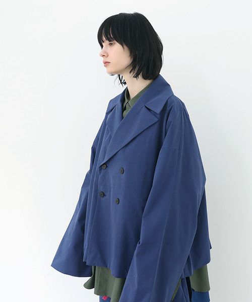 VUy.ヴウワイ.double jacket vuy-a22-j02[BLUE］_