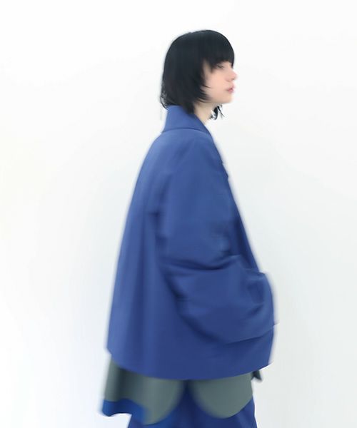 VUy.ヴウワイ.double jacket vuy-a22-j02[BLUE］_