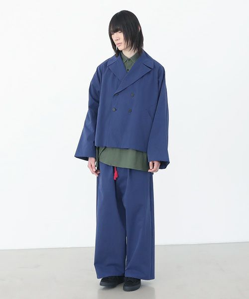 VUy.ヴウワイ.double jacket vuy-a22-j02[BLUE］_