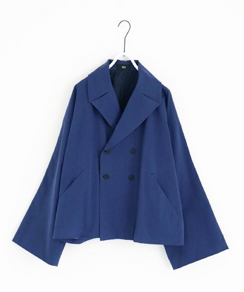 VUy.ヴウワイ.double jacket vuy-a22-j02[BLUE］_