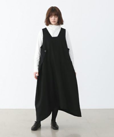 Mochi モチ v-neck dress [ms02-op-03]