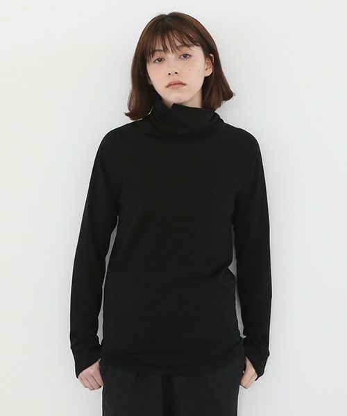 Mochi.モチ.suvin turtle-neck cut & saw [ma22-to-02]