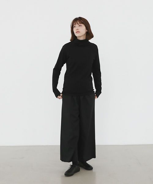 Mochi.モチ.suvin turtle-neck cut & saw [ma22-to-02]