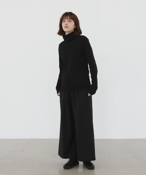 Mochi.モチ.suvin turtle-neck cut & saw [ma22-to-02]