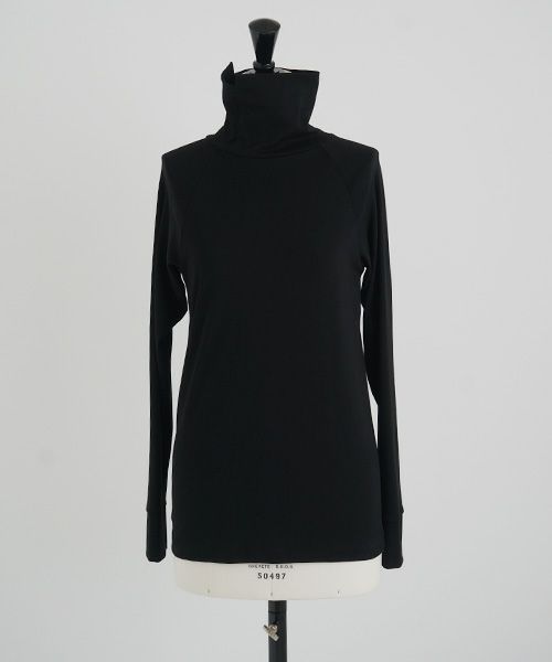 Mochi.モチ.suvin turtle-neck cut & saw [ma22-to-02]