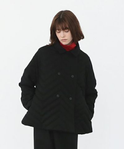 Mochi.モチ.quilted jacket [ma22-jk-02/black]