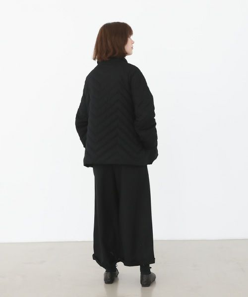 Mochi.モチ.quilted jacket [ma22-jk-02/black]