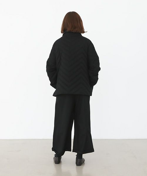 Mochi.モチ.quilted jacket [ma22-jk-02/black]