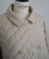 Mochi.モチ.quilted jacket [ma22-jk-02/off beige]