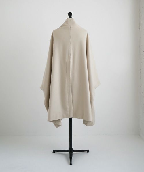 Mochi.モチ.cape coat [ma22-co-02/off beige]