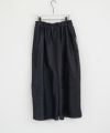 Mochi.モチ.wrap denim pants [ma22-pt-01/dark indigo]