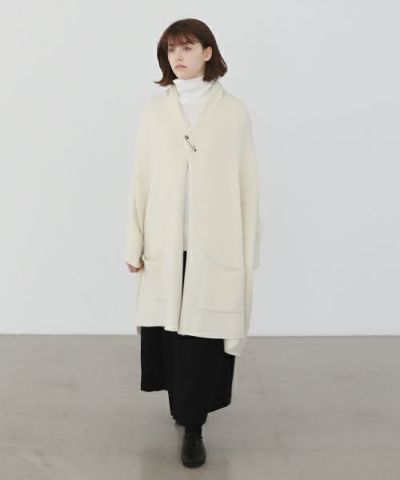 Mochiモチlong-knit cardigan [black]Mochi 最新コレクションいち早く