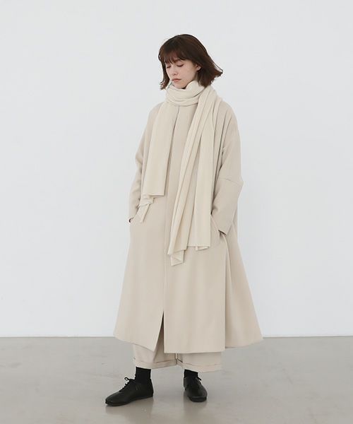 Mochi.モチ.baby cashmere stole [vm-a22-k19/off white]