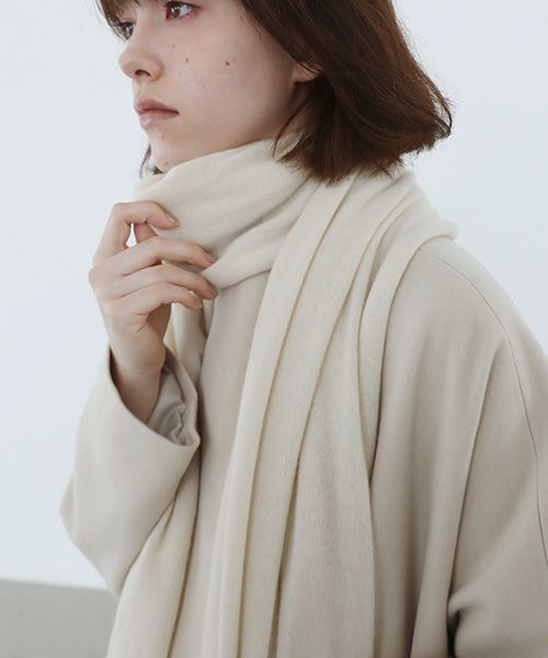 Mochi.モチ.baby cashmere stole [vm-a22-k19/off white]