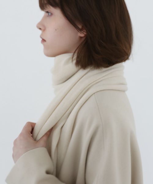 Mochi.モチ.baby cashmere stole [vm-a22-k19/off white]