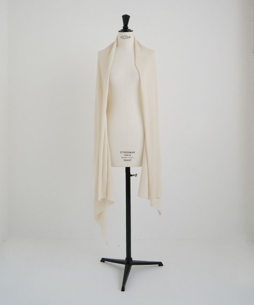 Mochi.モチ.baby cashmere stole [vm-a22-k19/off white]