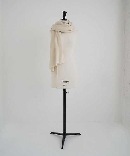 Mochi.モチ.baby cashmere stole [vm-a22-k19/off white]