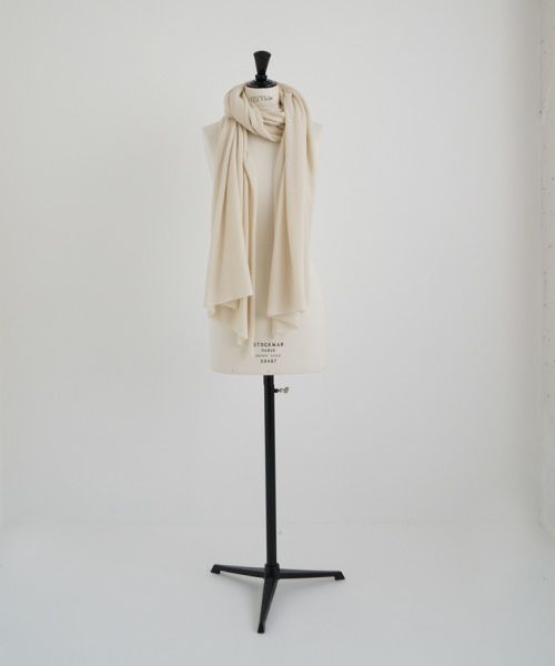 Mochi.モチ.baby cashmere stole [vm-a22-k19/off white]