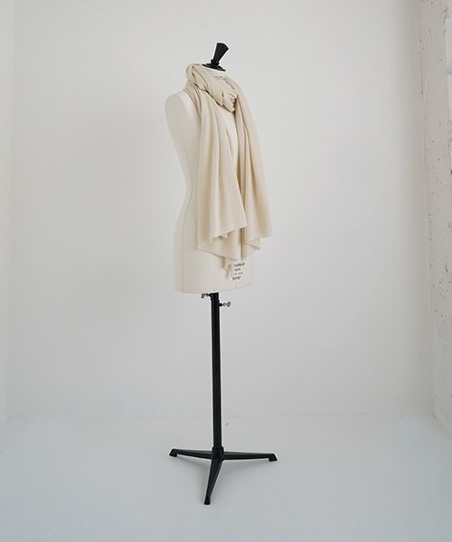 Mochi.モチ.baby cashmere stole [vm-a22-k19/off white]