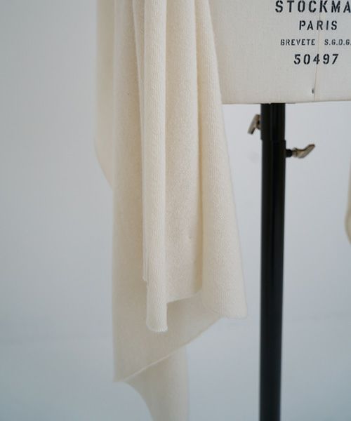 Mochi.モチ.baby cashmere stole [vm-a22-k19/off white]