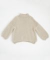 Mochi.モチ.hand knitted sweater [ma22-kn-04/beige]