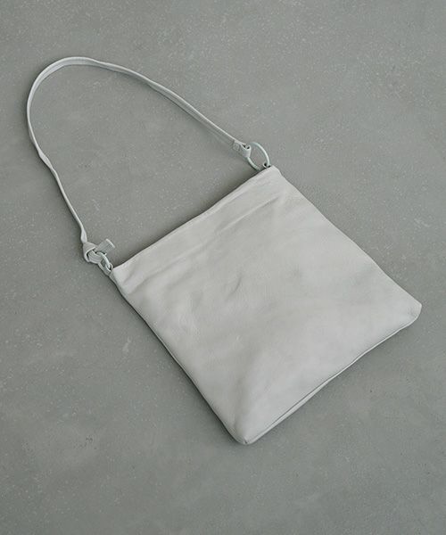 Mochi.モチ.square shoulder bag [ma-pro-16-/green grey]