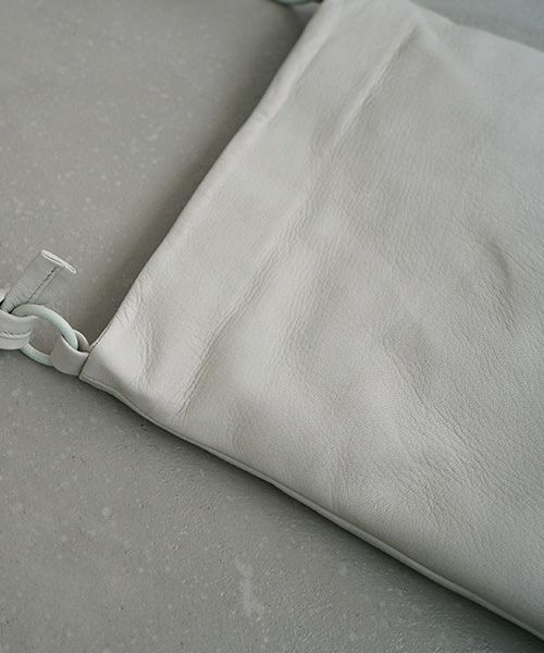 Mochi.モチ.square shoulder bag [ma-pro-16-/green grey]