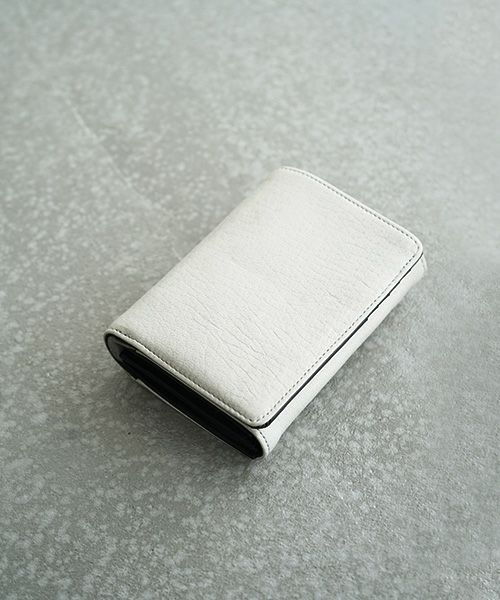 Mochi.モチ.folded wallet [ma-pro-17-/green grey]