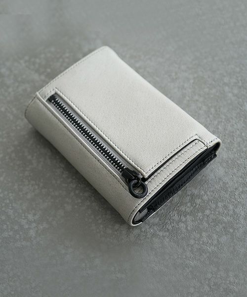 Mochi.モチ.folded wallet [ma-pro-17-/green grey]