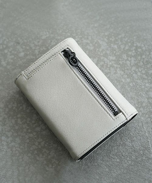 Mochi.モチ.folded wallet [ma-pro-17-/green grey]