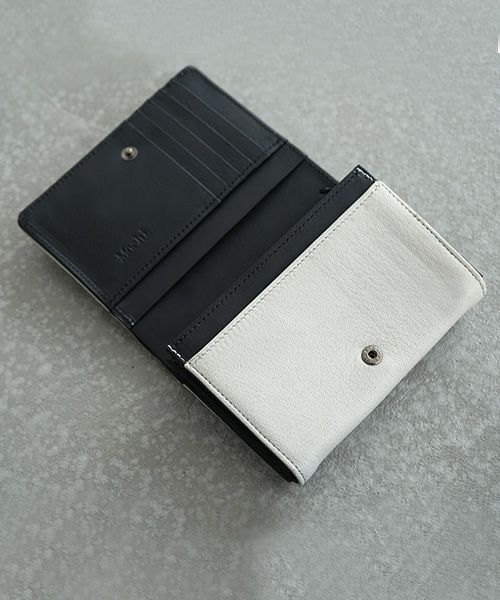 Mochi.モチ.folded wallet [ma-pro-17-/green grey]