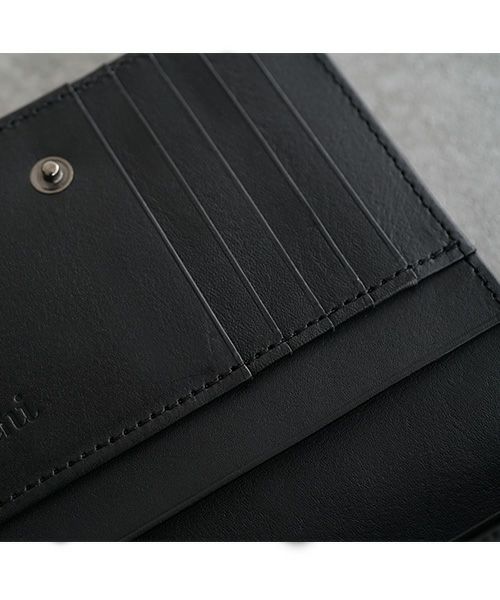 Mochi.モチ.folded wallet [ma-pro-17-/green grey]