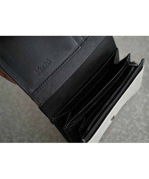 Mochi.モチ.folded wallet [ma-pro-17-/green grey]