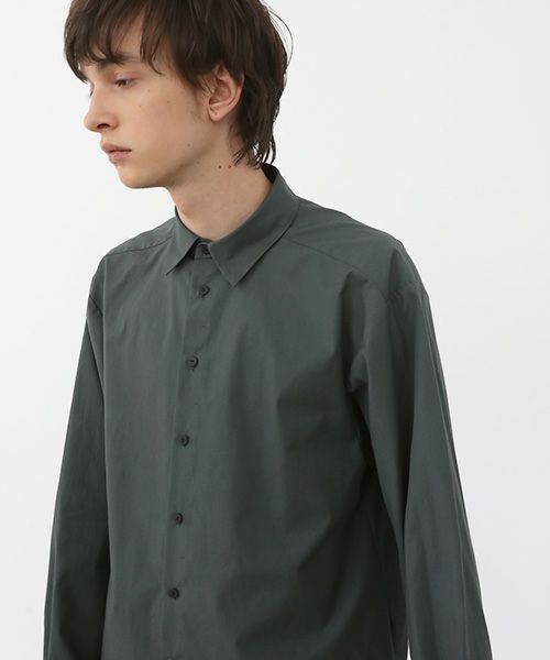 VU.ヴウ.base shirt vu-a22-s02[DARK GRAY]