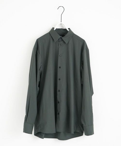 VU.ヴウ.base shirt vu-a22-s02[DARK GRAY]