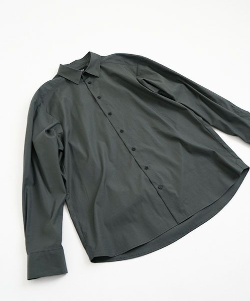 VU.ヴウ.base shirt vu-a22-s02[DARK GRAY]