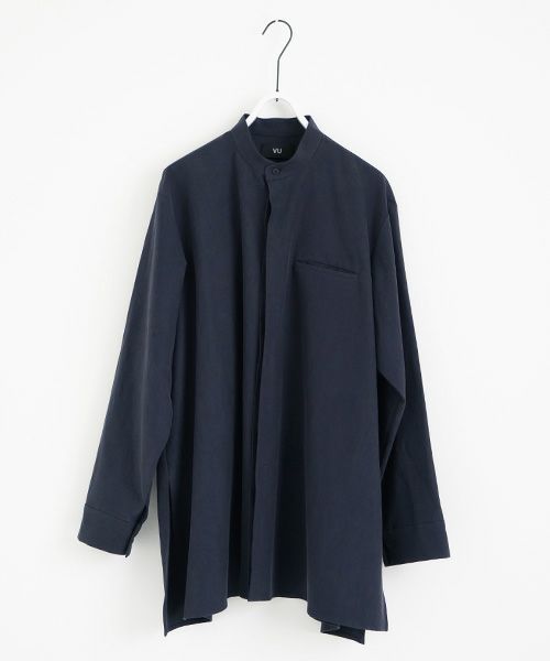 VU.ヴウ.band color shirt vu-a22-s03[NAVY]:s