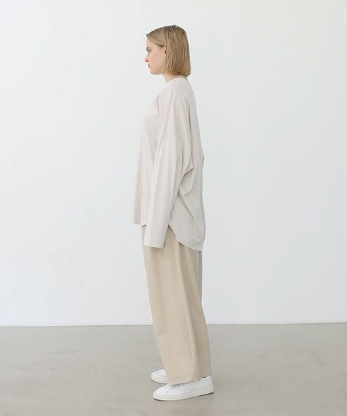 VU.ヴウ.basic long t-shirt vu-a22-t04[LIGHT GRAY]