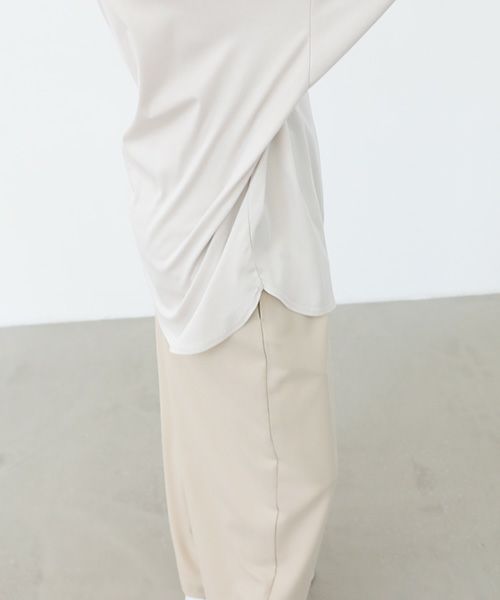 VU.ヴウ.basic long t-shirt vu-a22-t04[LIGHT GRAY]