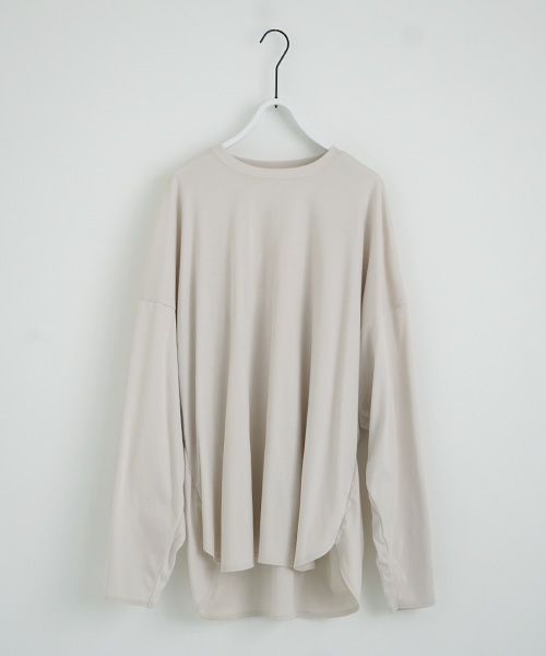 VU.ヴウ.basic long t-shirt vu-a22-t04[LIGHT GRAY]