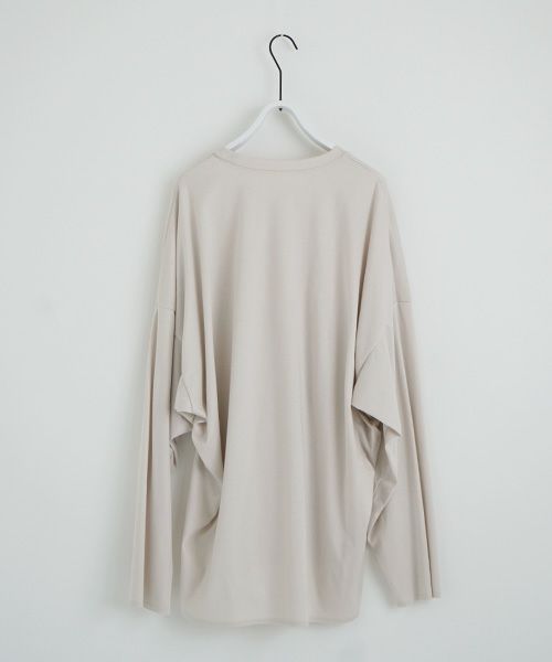 VU.ヴウ.basic long t-shirt vu-a22-t04[LIGHT GRAY]