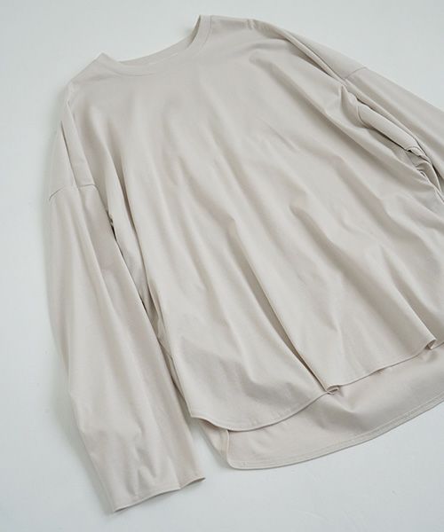 VU.ヴウ.basic long t-shirt vu-a22-t04[LIGHT GRAY]