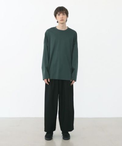 VU.ヴウ.basic long t-shirt vu-a22-t04[DARK GREEN]