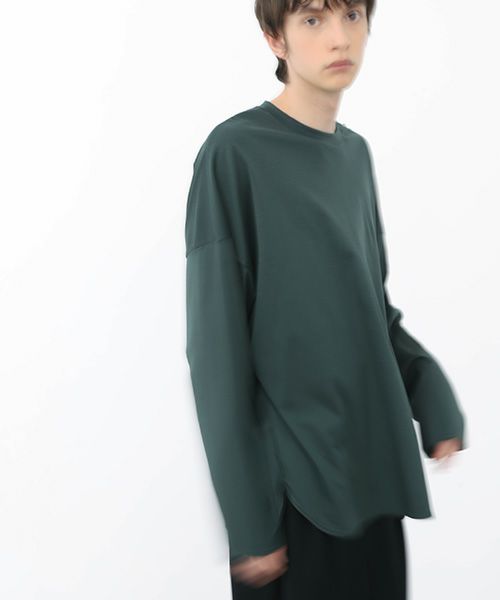 VU.ヴウ.basic long t-shirt vu-a22-t04[DARK GREEN]